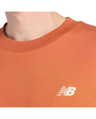Koszulka męska New Balance SPORT ESSENTIALS COTTON MT41509CNN Pomarańczowa - Sklep online Mastersport