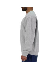 Bluza męska New Balance SPORT ESSENTIALS FLEECE CREW MT41510AG Szara - Sklep online Mastersport