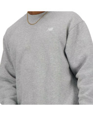 Bluza męska New Balance SPORT ESSENTIALS FLEECE CREW MT41510AG Szara - Sklep online Mastersport