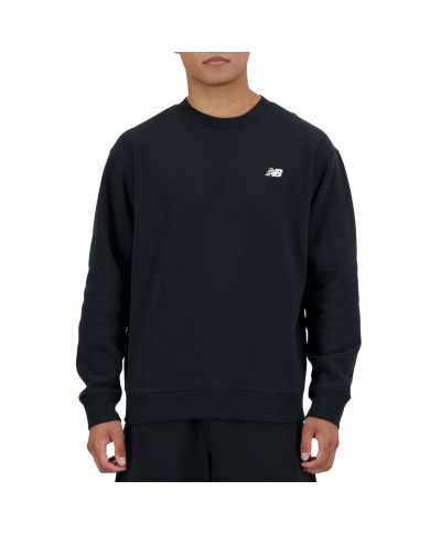 Bluza męska New Balance SPORT ESSENTIALS FLEECE CREW MT41510BK Czarna - Sklep online Mastersport