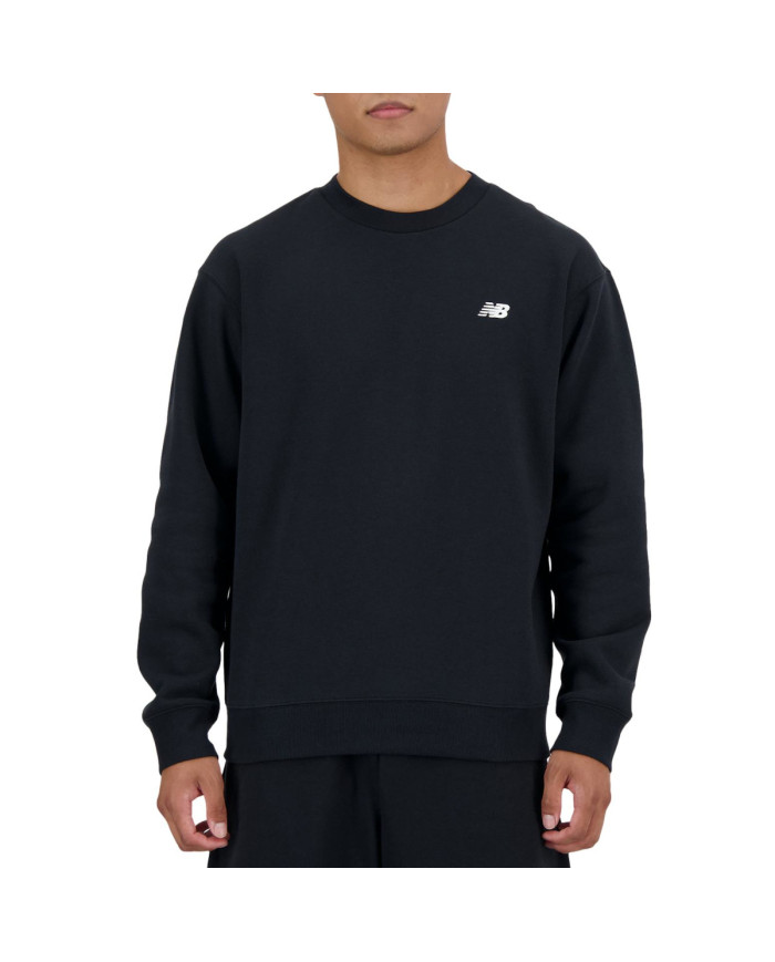 Bluza męska New Balance SPORT ESSENTIALS FLEECE CREW MT41510BK Czarna - Sklep online Mastersport