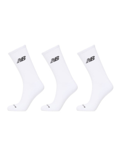 Skarpetki New Balance EVERYDAY CREW 3 PACK LAS51293WK Białe - Sklep online Mastersport