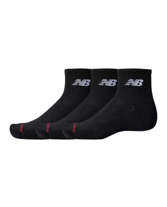 Skarpetki New Balance EVERYDAY ANKLE 3 PACK LAS51303BK Czarne - Sklep online Mastersport