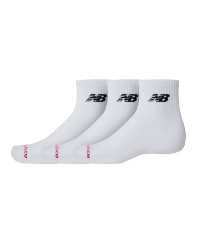 Skarpetki New Balance EVERYDAY ANKLE 3 PACK LAS51303WK Białe - Sklep online Mastersport