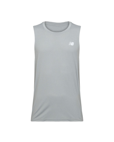 Koszulka męska New Balance SPORT TANK MT51800YST Szara - Sklep online Mastersport