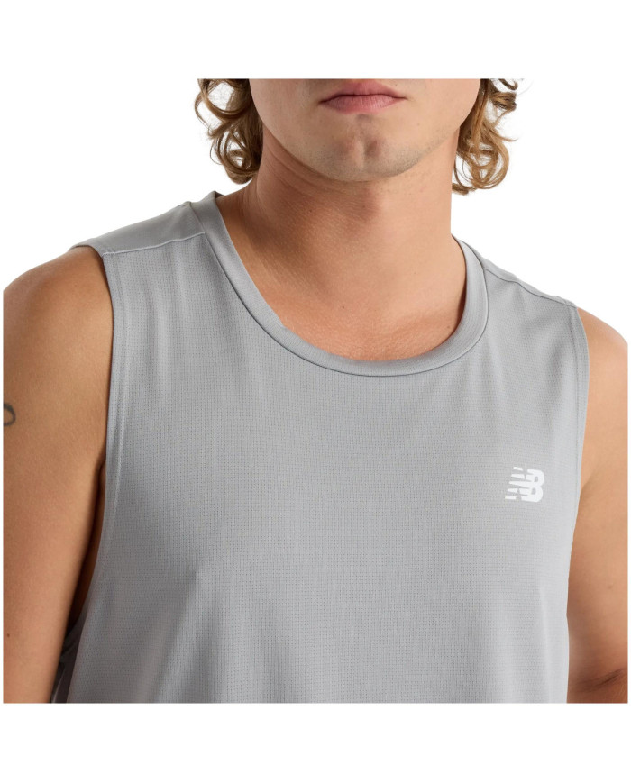 Koszulka męska New Balance SPORT TANK MT51800YST Szara - Sklep online Mastersport