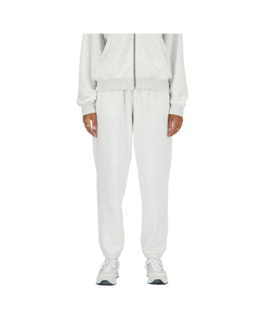 Spodnie damskie New Balance SPORT ESSENTIALS FRENCH TER ABP WP41500AHH Szare - Sklep online Mastersport