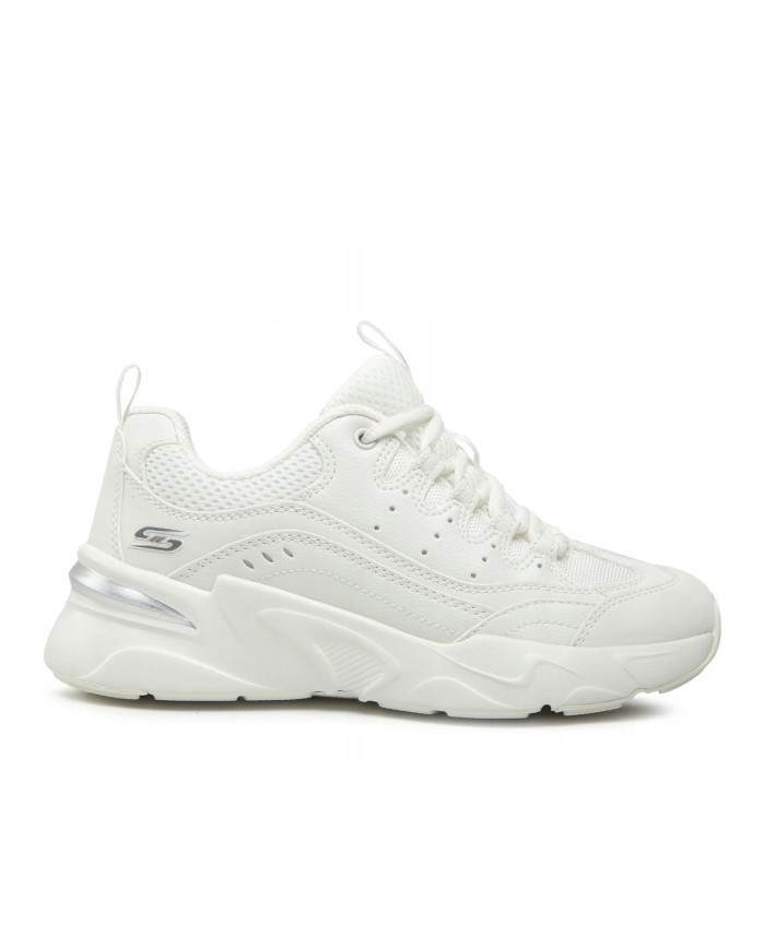 Buty damskie Skechers BOBS BAMINA STAR STRIKEZ 117355OFWT Białe - Sklep online Mastersport
