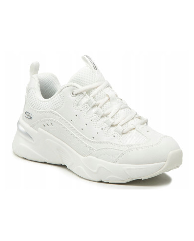 Buty damskie Skechers BOBS BAMINA STAR STRIKEZ 117355OFWT Białe - Sklep online Mastersport