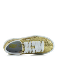 Buty damskie Puma BASKET PLATFORM GLITTER 36409302 Złote - Sklep online Mastersport