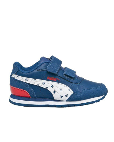 Buty dziecięce Puma JL ST RUNNER V2 V INF 36674302 Granatowe - Sklep online Mastersport
