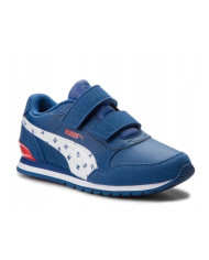 Buty dziecięce Puma JL ST RUNNER V2 V INF 36674302 Granatowe - Sklep online Mastersport