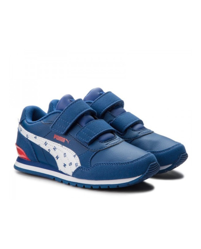 Buty dziecięce Puma JL ST RUNNER V2 V INF 36674302 Granatowe - Sklep online Mastersport