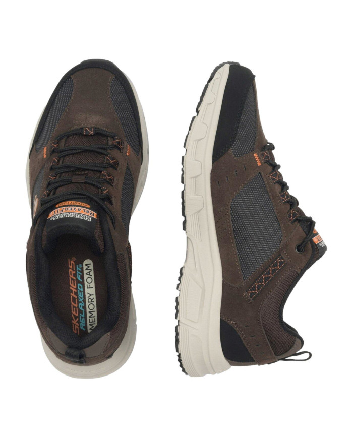 Buty męskie Skechers OAK CANYON 51893CHBK Brązowe - Sklep online Mastersport