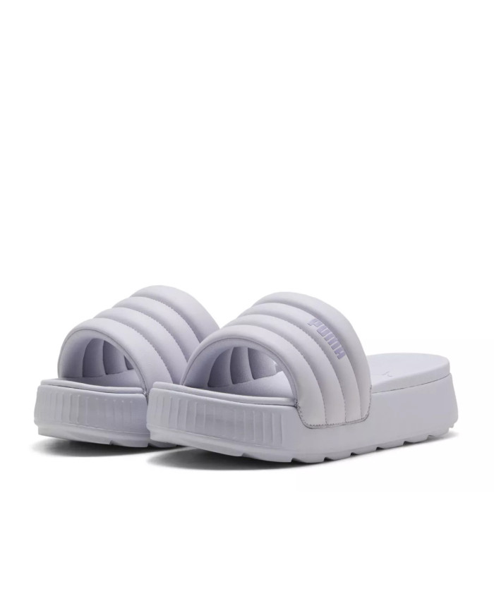 Klapki damskie Puma KARMEN SLIDE PUFFY WMNS 39539913 Szare - Sklep online Mastersport