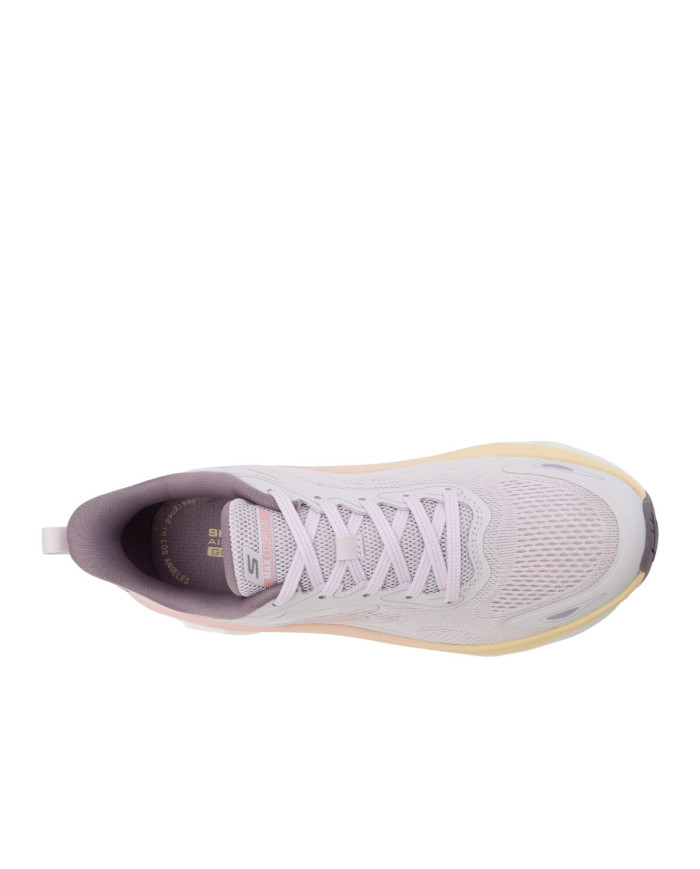 Buty damskie Skechers MAX RUN - PACEWAVE 129202LAV Białe - Sklep online Mastersport