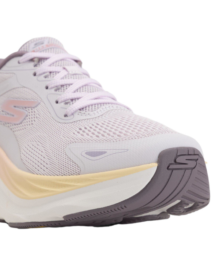 Buty damskie Skechers MAX RUN - PACEWAVE 129202LAV Białe - Sklep online Mastersport