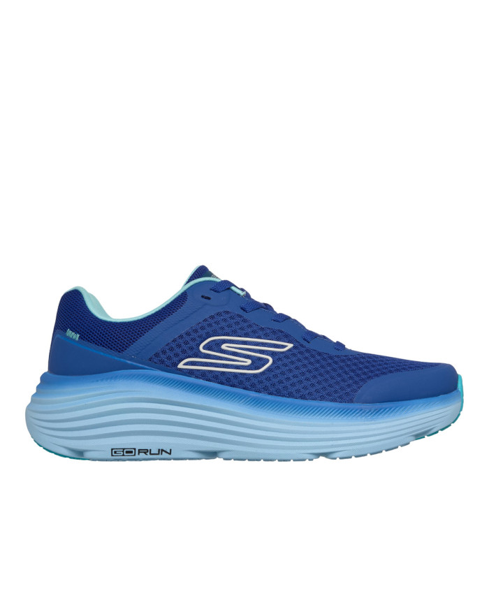 Buty męskie Skechers MAX CUSHIONING ENDEAVOUR 220613BLU Niebieskie - Sklep online Mastersport