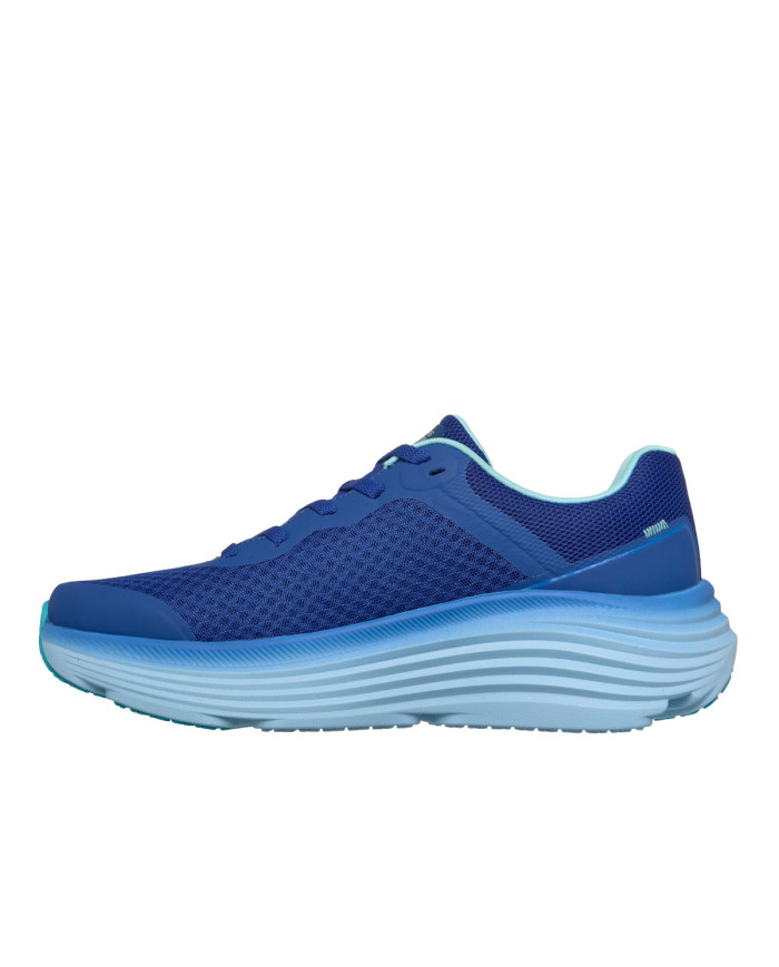Buty męskie Skechers MAX CUSHIONING ENDEAVOUR 220613BLU Niebieskie - Sklep online Mastersport