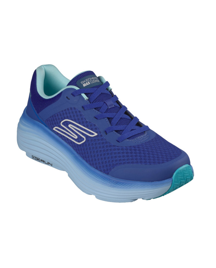 Buty męskie Skechers MAX CUSHIONING ENDEAVOUR 220613BLU Niebieskie - Sklep online Mastersport