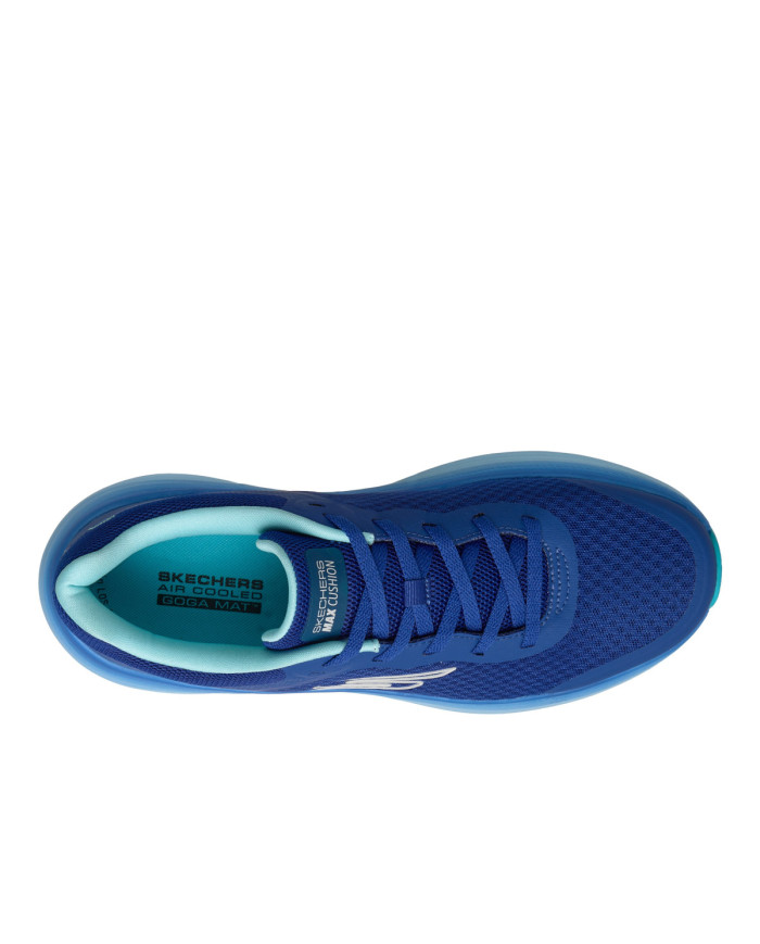 Buty męskie Skechers MAX CUSHIONING ENDEAVOUR 220613BLU Niebieskie - Sklep online Mastersport