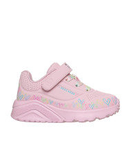 Buty dziecięce Skechers UNO LITE-HEART CRAZE 314091NLPMT Różowe - Sklep online Mastersport