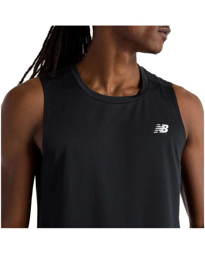 Koszulka męska New Balance SPORT TANK MT51800BK Czarna - Sklep online Mastersport