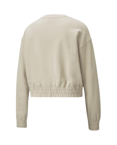 Bluza damska Puma HER CREW TR 84709464 Beżowa - Sklep online Mastersport