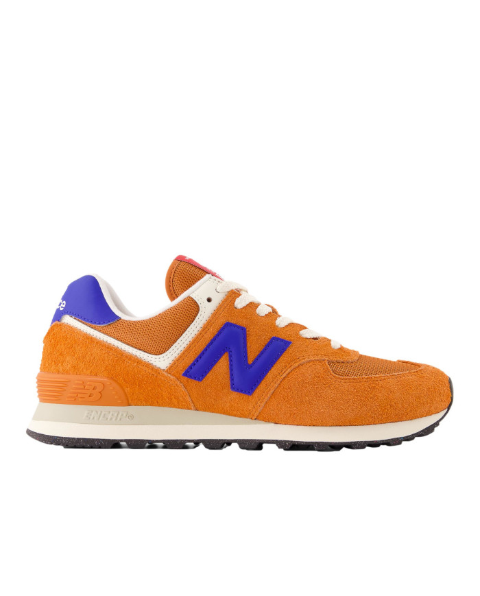 Buty męskie New Balance 574 U574BRD Pomarańczowe - Sklep online Mastersport