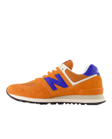 Buty męskie New Balance 574 U574BRD Pomarańczowe - Sklep online Mastersport