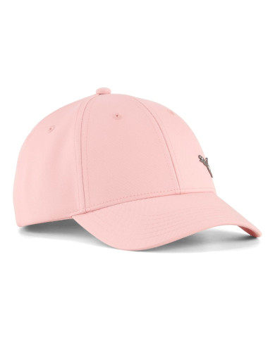 Czapka Puma ESS METAL PUMA CAT BB CAP JR 02685404 Różowa - Sklep online Mastersport