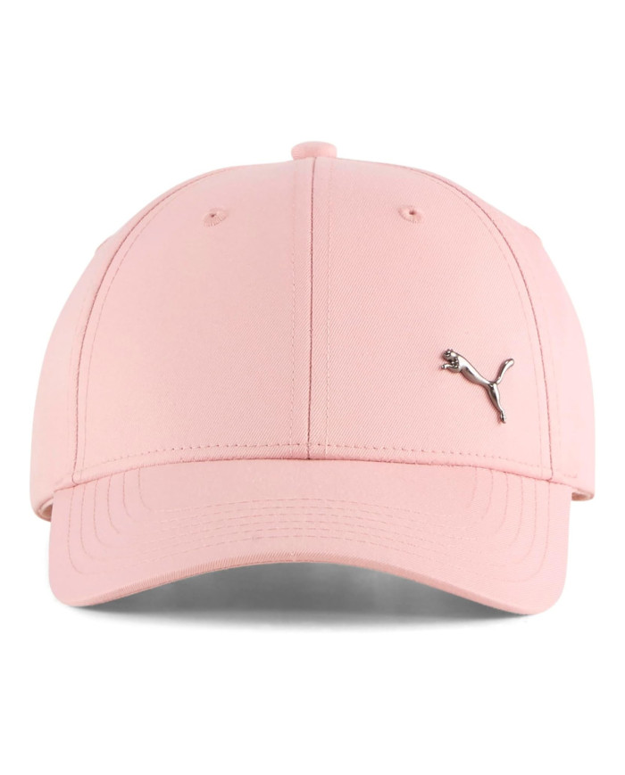 Czapka Puma ESS METAL PUMA CAT BB CAP JR 02685404 Różowa - Sklep online Mastersport