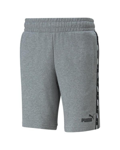 Szorty męskie Puma ESS+ TAPE SHORTS 9 TR 84738703 Szare - Sklep online Mastersport