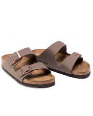 Klapki damskie Birkenstock ARIZONA BFBC NARROW 0151183 Brązowe - Sklep online Mastersport