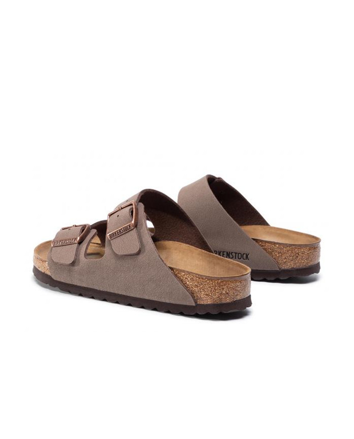 Klapki damskie Birkenstock ARIZONA BFBC NARROW 0151183 Brązowe - Sklep online Mastersport