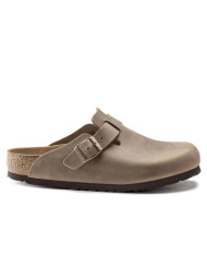 Klapki męskie Birkenstock BOSTON LEOI REGULAR 0960811 Brązowe - Sklep online Mastersport