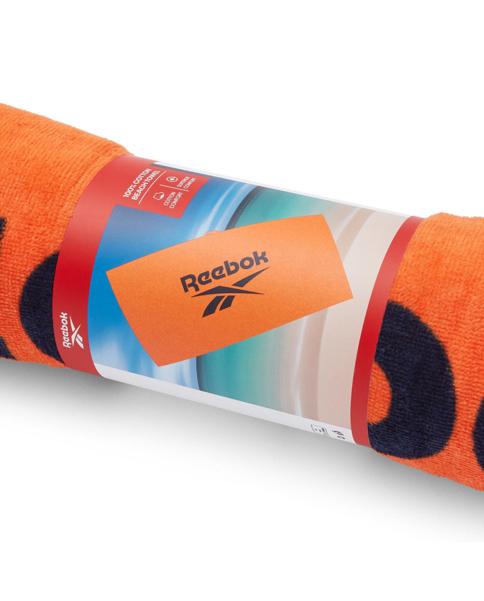Ręcznik Reebok POSTIANO BEACH TOWEL 52000OR Pomarańczowy - Sklep online Mastersport