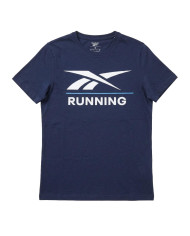 Koszulka męska Reebok REE RUNNING TEE FS7669 Granatowa - Sklep online Mastersport