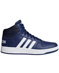 Buty męskie adidas Core HOOPS 2.0 MID B44663 Granatowe - Sklep online Mastersport