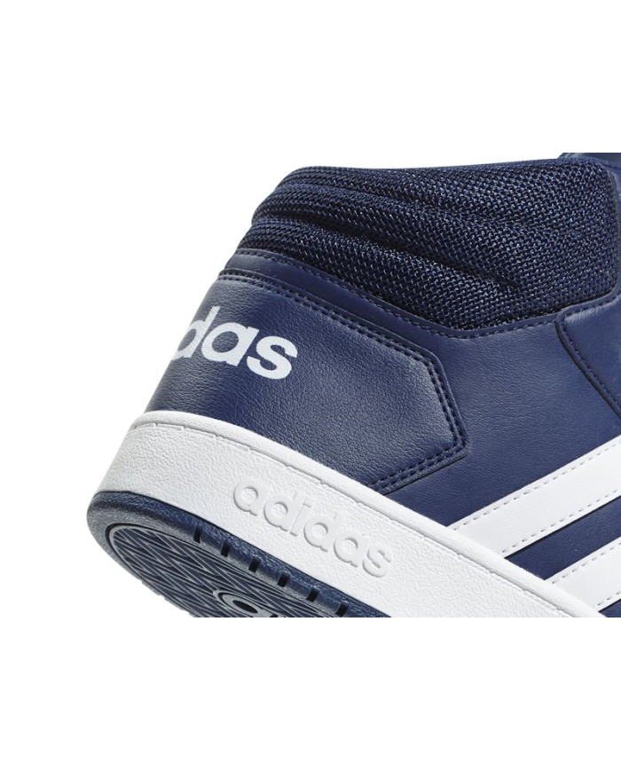 Buty męskie adidas Core HOOPS 2.0 MID B44663 Granatowe - Sklep online Mastersport