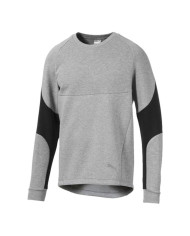 Bluza męska Puma EVOSTRIPE CREW 58009103 Szara - Sklep online Mastersport