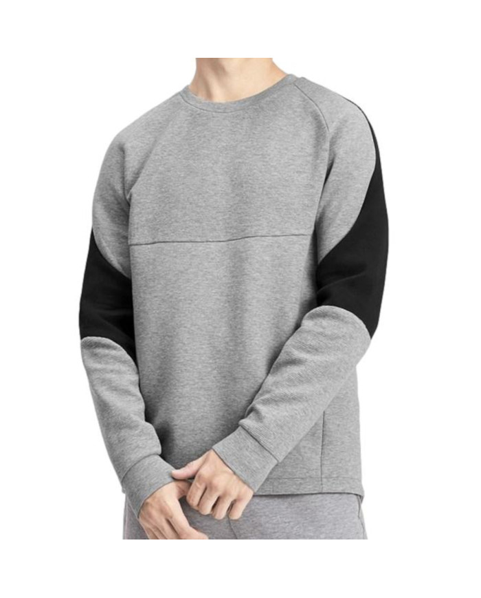 Bluza męska Puma EVOSTRIPE CREW 58009103 Szara - Sklep online Mastersport