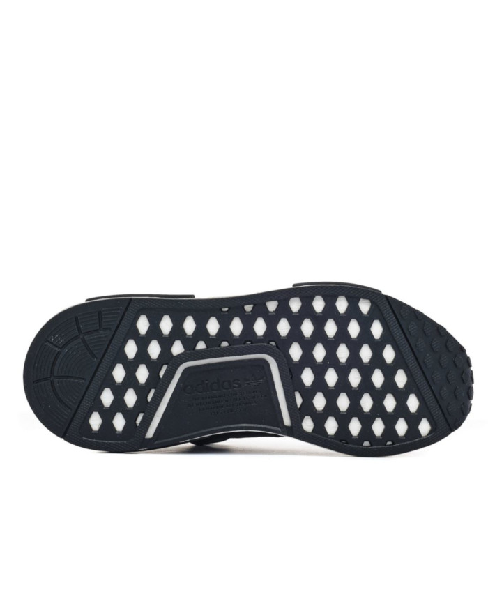 Buty dziecięce adidas Originals NMD_R1 J PRIMEBLUE H02333 Czarne - Sklep online Mastersport