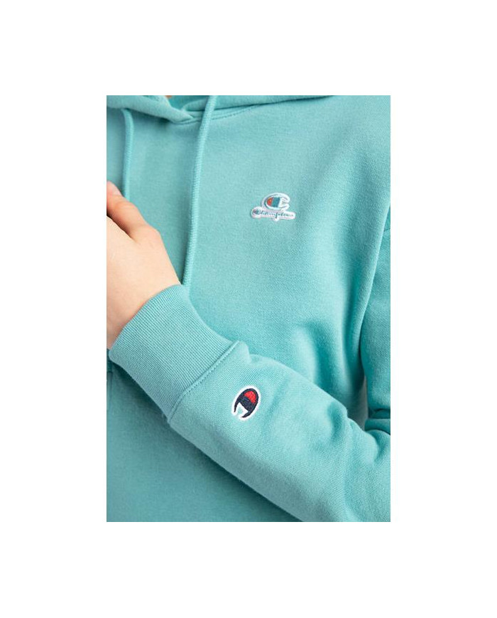 Bluza damska Champion HOODED SWEATSHIRT 114920BS148 Niebieska - Sklep online Mastersport