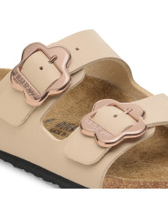 Klapki Birkenstock ARIZONA KIDS FLOWER BUCKLE BF 1030439 Beżowe - Sklep online Mastersport
