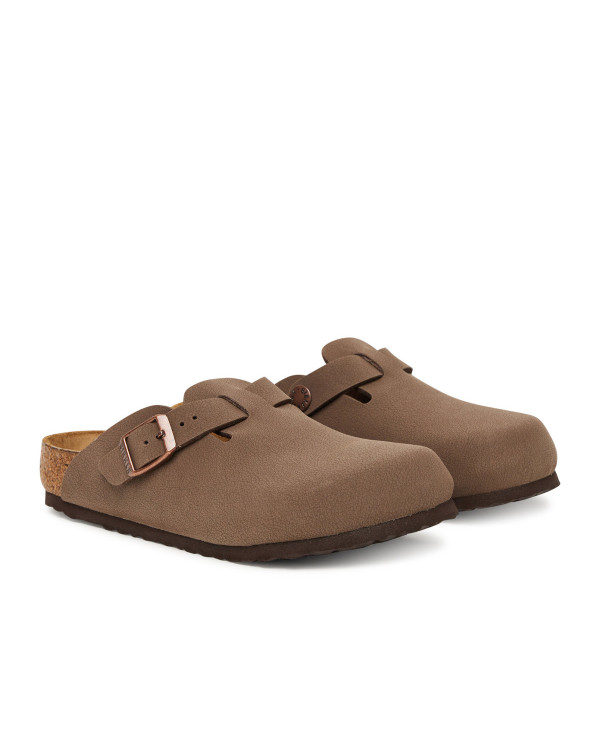 Klapki Birkenstock BOSTON KIDS BFBC 1030809 Brązowe - Sklep online Mastersport