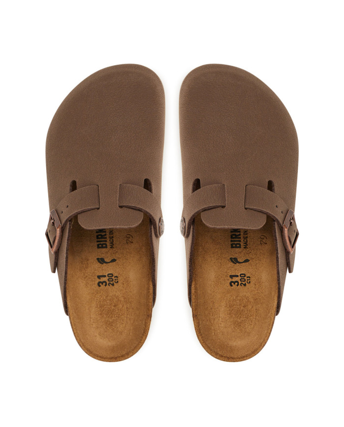 Klapki Birkenstock BOSTON KIDS BFBC 1030809 Brązowe - Sklep online Mastersport