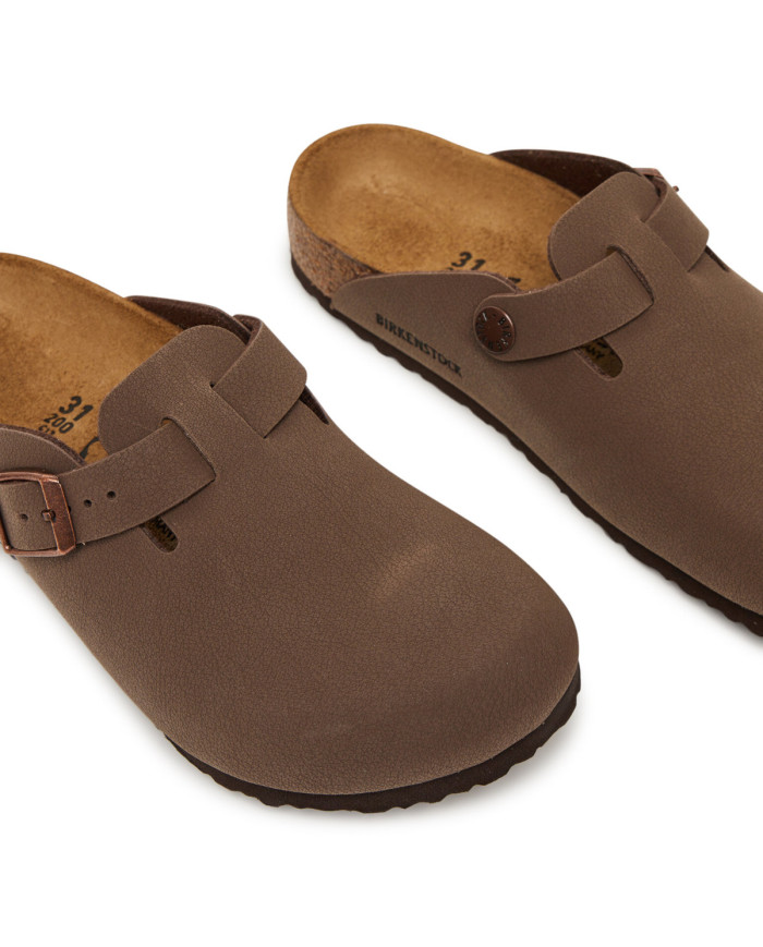 Klapki Birkenstock BOSTON KIDS BFBC 1030809 Brązowe - Sklep online Mastersport