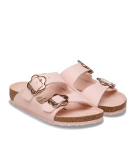 Klapki Birkenstock ARIZONA KIDS FLOWER BUCKLE BF 1031607 Różowe - Sklep online Mastersport