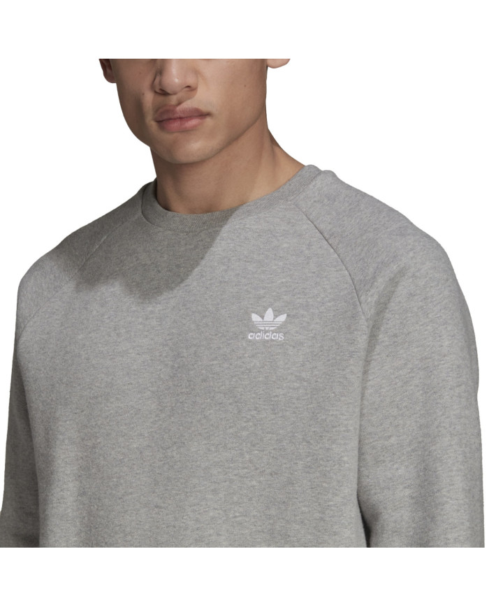 Bluza męska adidas Originals ESSENTIAL CREW H34642 Szara - Sklep online Mastersport